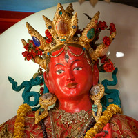 Tara Statue in Dechhen Ling