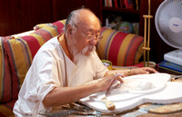 Chagdud Rinpoche Sculpting